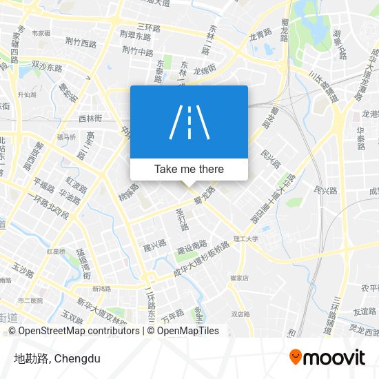 地勘路 map