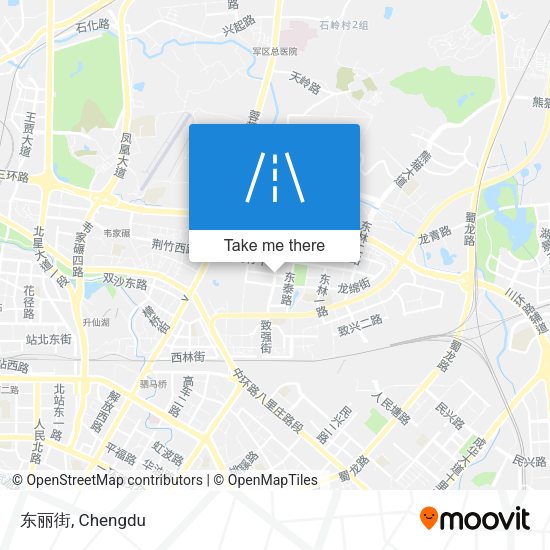 东丽街 map