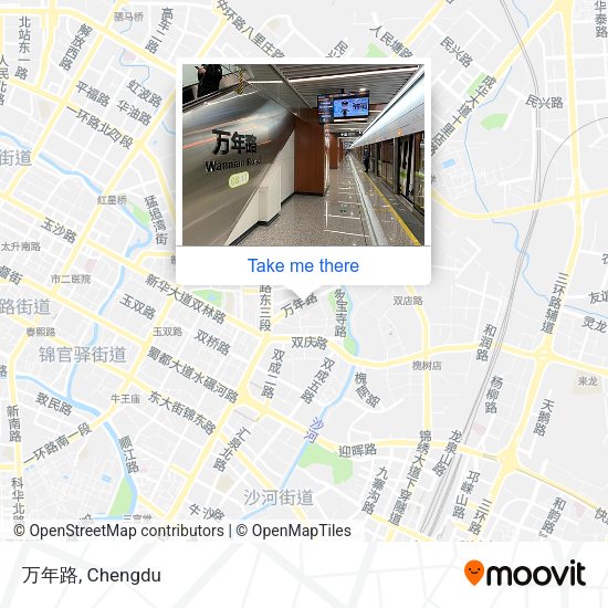 万年路 map