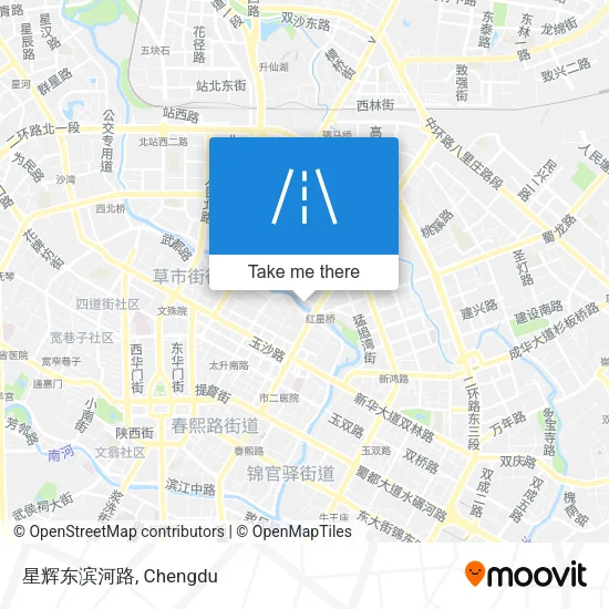星辉东滨河路 map
