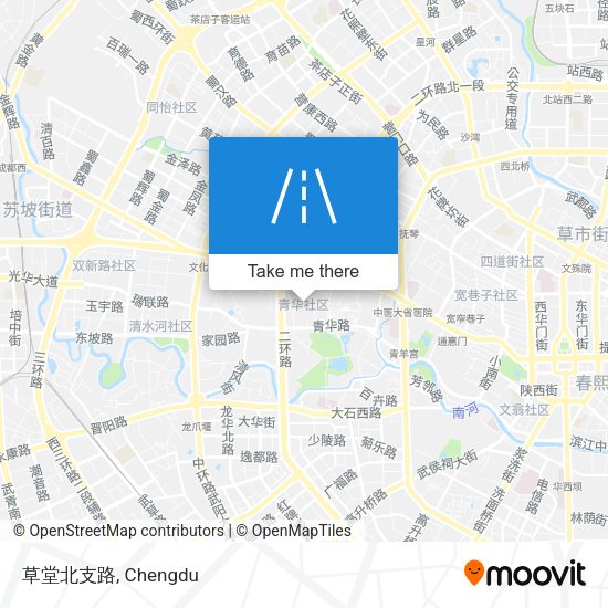 草堂北支路 map