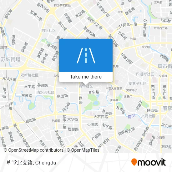 草堂北支路 map