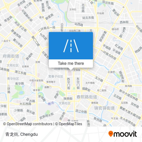 青龙街 map
