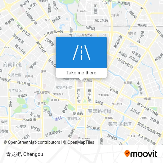 青龙街 map