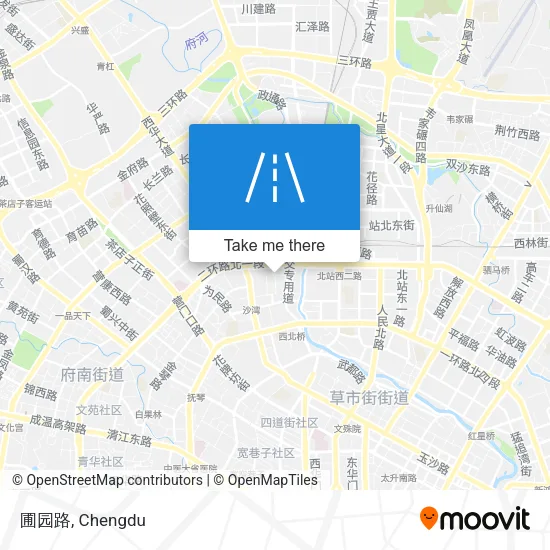 圃园路 map