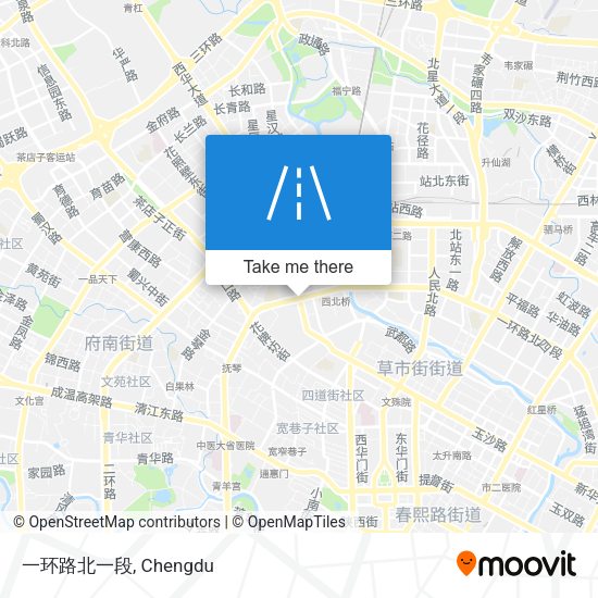 一环路北一段 map
