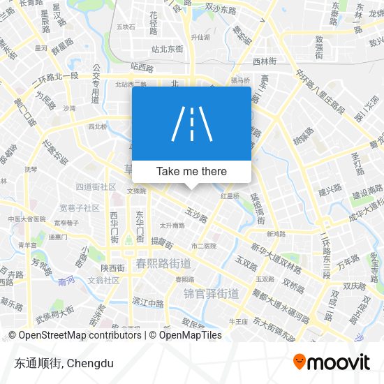 东通顺街 map