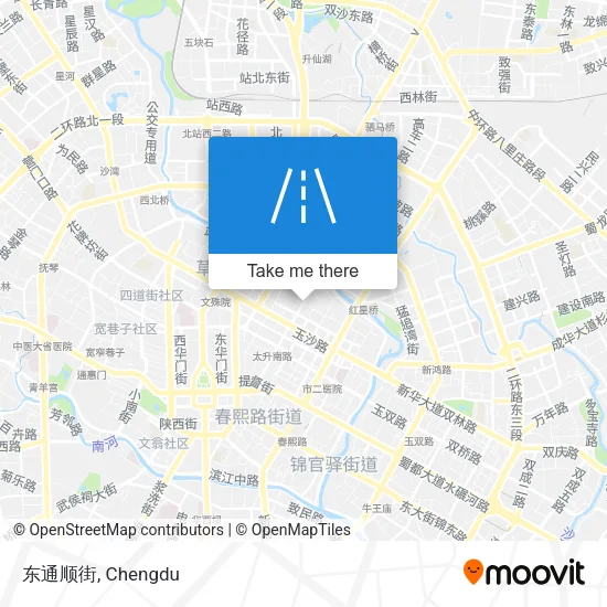 东通顺街 map