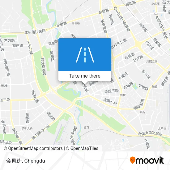 金凤街 map