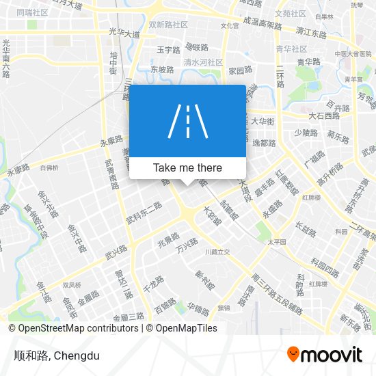 顺和路 map