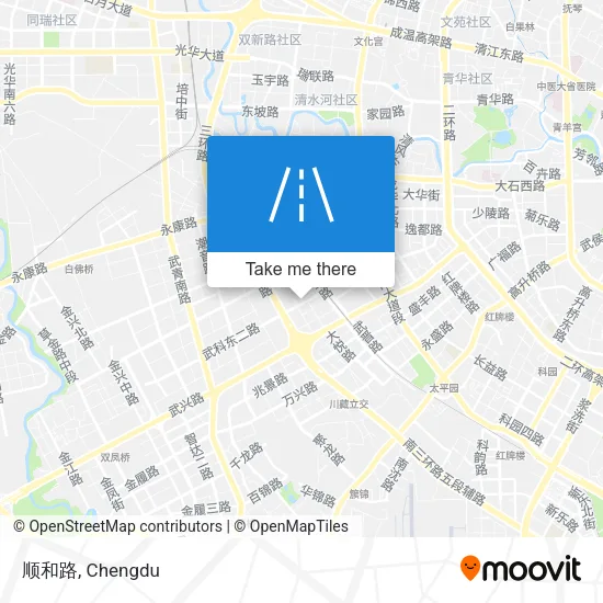 顺和路 map