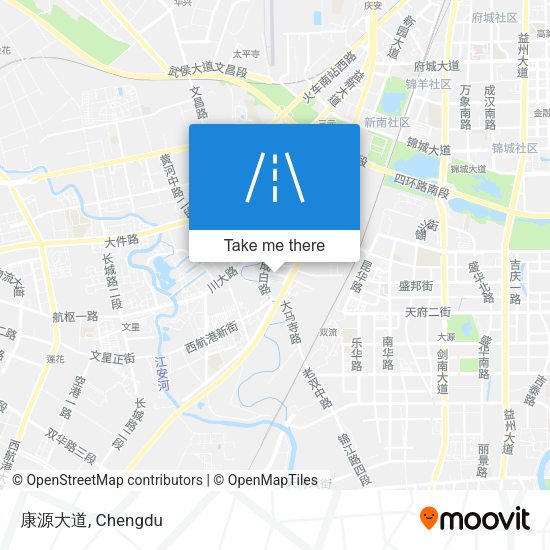 康源大道 map