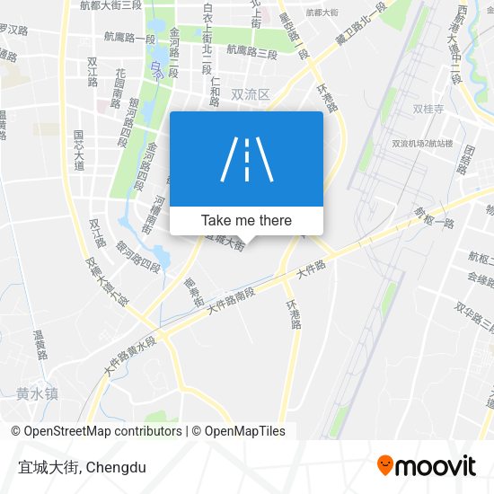 宜城大街 map