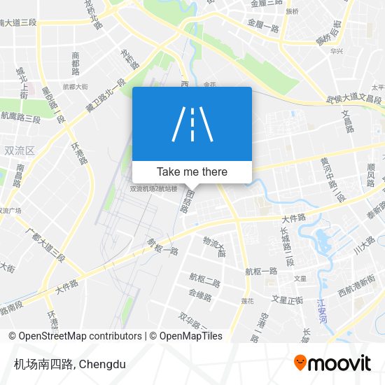 机场南四路 map