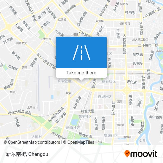 新乐南街 map