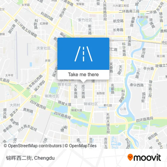 锦晖西二街 map