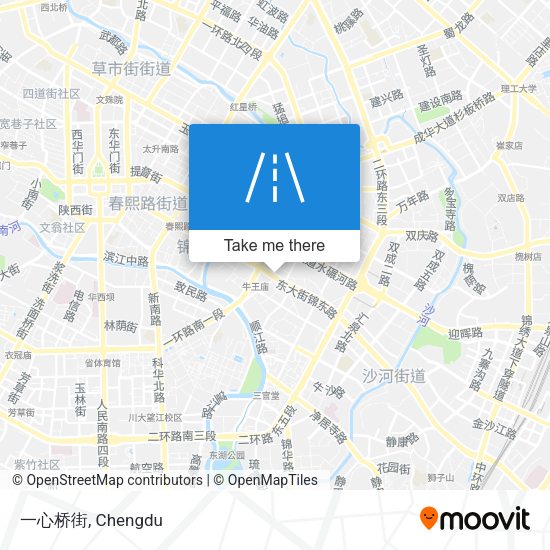一心桥街 map