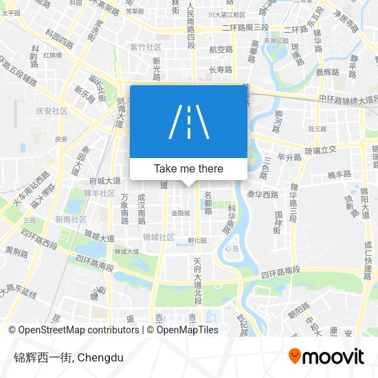 锦辉西一街 map