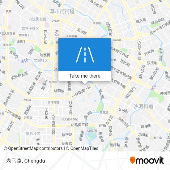 老马路 map