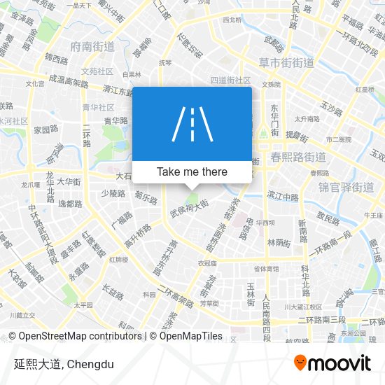 延熙大道 map