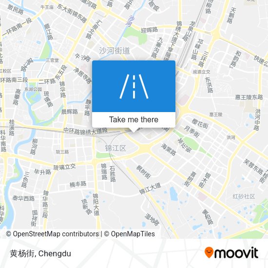黄杨街 map