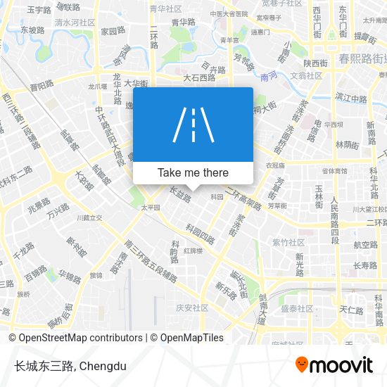 长城东三路 map