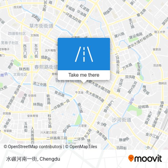 水碾河南一街 map