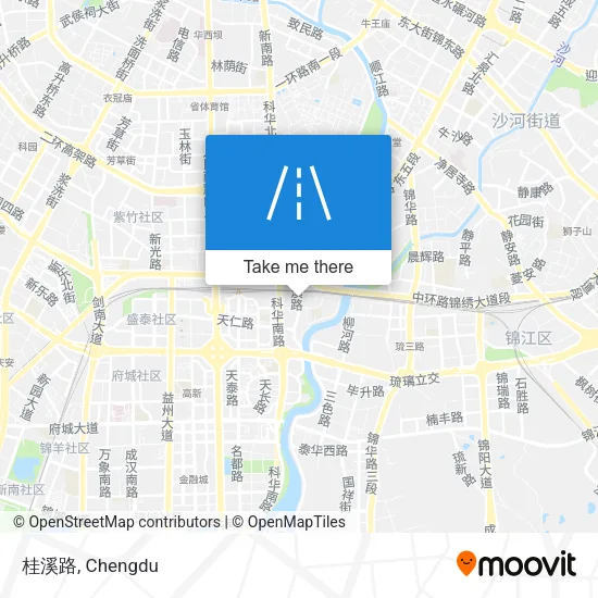桂溪路 map