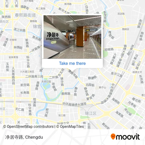 净居寺路 map