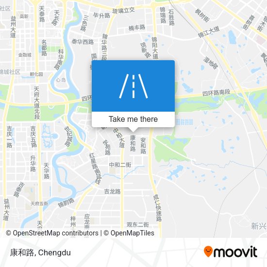 康和路 map
