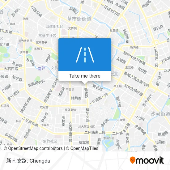 新南支路 map