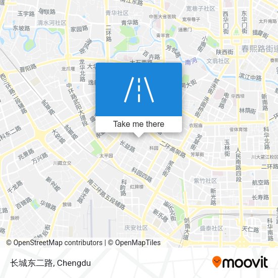 长城东二路 map