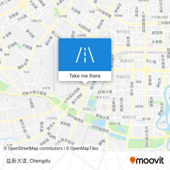 益新大道 map