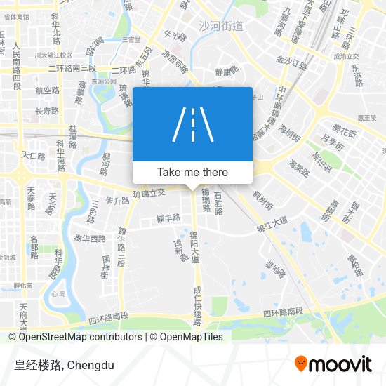 皇经楼路 map