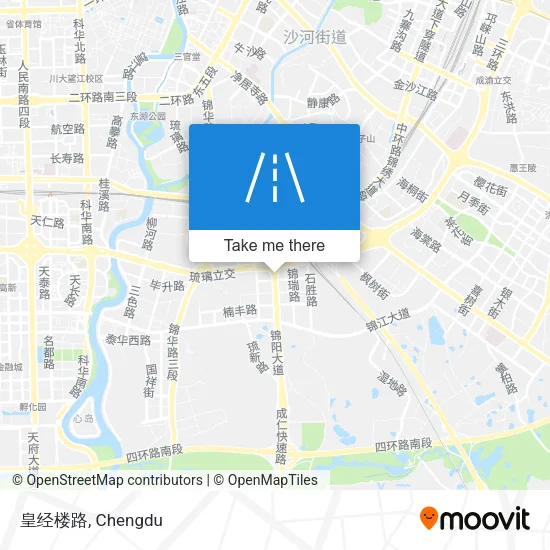 皇经楼路 map