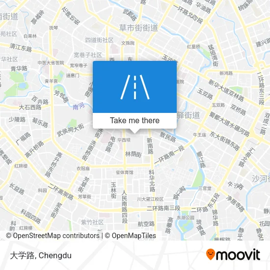 大学路 map