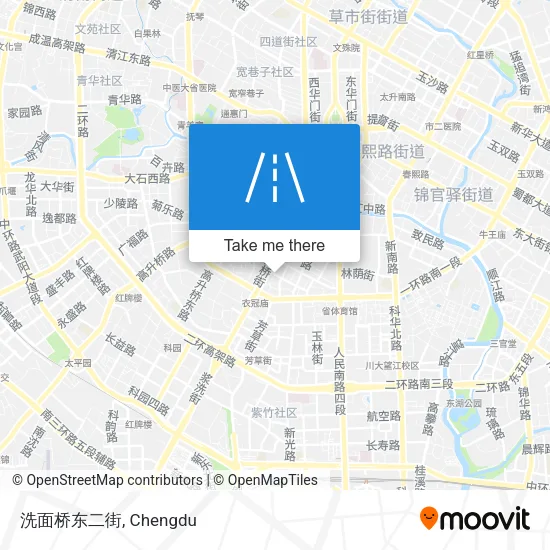 洗面桥东二街 map