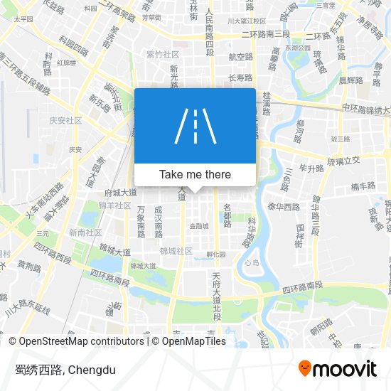 蜀绣西路 map