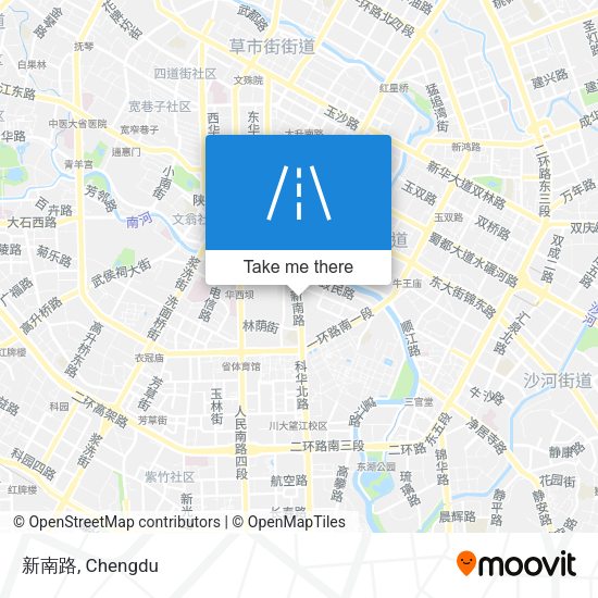 新南路 map