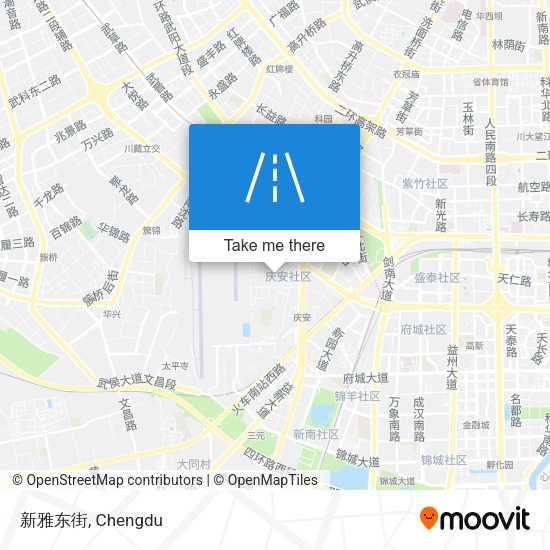 新雅东街 map