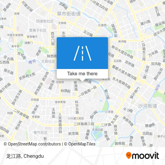 龙江路 map