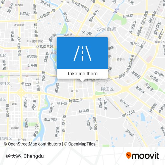 经天路 map