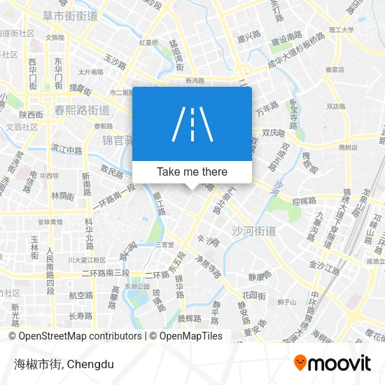 海椒市街 map