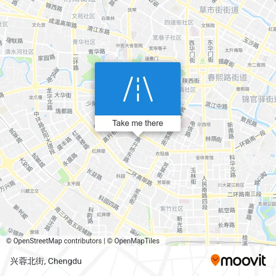 兴蓉北街 map
