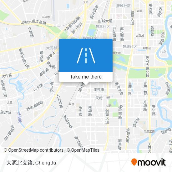 大源北支路 map