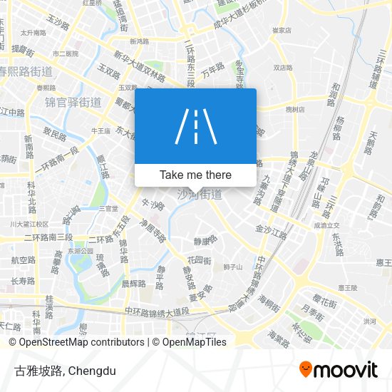 古雅坡路 map