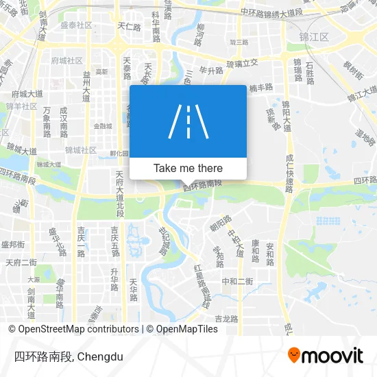 四环路南段 map