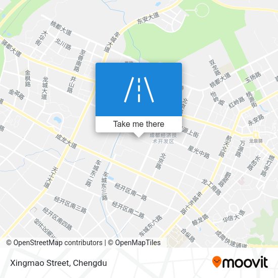 Xingmao Street map