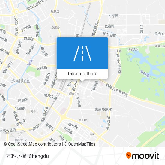 万科北街 map