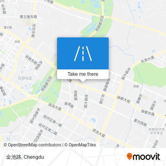 金池路 map